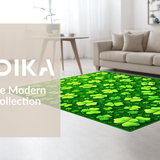 Charming Nature Inspired Floor Art(Green)