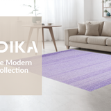 Ultra Soft Area Rug, Non Slip, Stain Resistant, Washable Area Rugs for Living Room, Bedroom, Calming Subtle Shag Design(Purple)