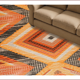 Modern Orange Lattice Aesthetic(Orange)