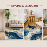 Contemporary Blue Toned Composition(Blue)