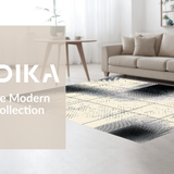 Ultra Soft Area Rug, Non Slip, Stain Resistant, Washable Area Rugs for Living Room, Bedroom, Eclectic Bold Animal Design(Beige)