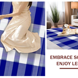 Elegant Coastal Checkered Aesthetic(Blue)