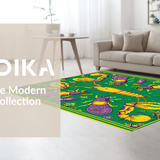 Playful Lobster and Iris Fusion(Green)