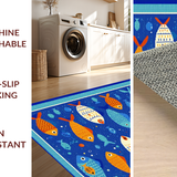 Dynamic Colorful Sea Creature Style(Blue)