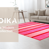 Joyful Cheerful Bath Mat Expression(Pink)