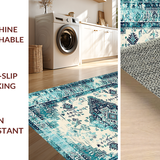Rustic Cream and Blue Harmony(Blue)