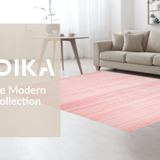 Ultra Soft Area Rug, Non Slip, Stain Resistant, Washable Area Rugs for Living Room, Bedroom, Vibrant Sweet Feminine Touch(Pink)