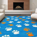 Colorful Rural Pet Design(Blue)