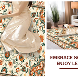 Elegant Subtle Leaf Design(Beige)