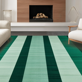 Chic Striped Coastal Vibe(Green)