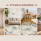 Contemporary Earthy Toned Geometry(Beige)