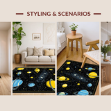 Radiant Outer Space Fantasy Design(Black)