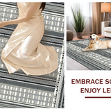 Elegant Monochrome Oval Design(Black)