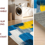 Contemporary Fluid Art Design(Blue)