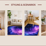 Cosmic Glittering Star Aesthetic(Purple)
