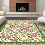 Vintage Floral Botanical Motif(Beige)
