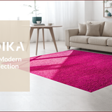 Ultra Soft Area Rug, Non Slip, Stain Resistant, Washable Area Rugs for Living Room, Bedroom, Vintage Low Pile(Pink)