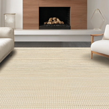 Ultra Soft Area Rug, Non Slip, Stain Resistant, Washable Area Rugs for Living Room, Bedroom, Soft Neutral Organic Visual Appeal(Beige)