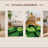 Vibrant Floral Accents(Green)