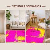 Elegant Colorful Tiled Motif(Pink)