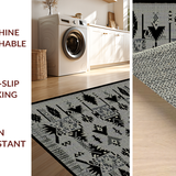 Contemporary Abstract Diamond Composition(Gray)