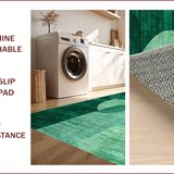 Ultra Soft Area Rug, Non Slip, Stain Resistant, Washable Area Rugs for Living Room, Bedroom, Plush Fuzzy Nursery Rug for Hygge Decor(Green)
