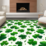 Elegant Green Leaf Motif Design(Green)
