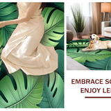 Vibrant Leafy Abstract Aesthetic(Green)