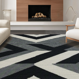 Chic Minimalist Abstract Arrangement(Black)