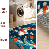 Transitional Contemporary Fish Art(Blue)