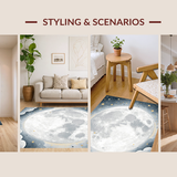 Cute Abstract Night Sky Elements(Gray)