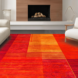 Artistic Fiery Swirl Design(Red)