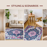 Chic Lattice Color Splash Theme(Blue)