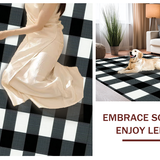 Elegant Geometric Linear Design(Black)