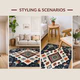 Geometric Black and White Harmony(Black)