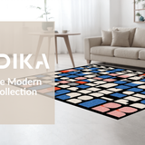 Elegant Black and White Statement(Blue)