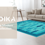 Coastal Inspired Fish Motif(Blue)