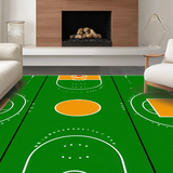 Sporty Monochrome Basketball Aesthetic(Green)