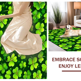 Festive Shamrock Truck Motif(Green)