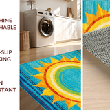 Bold Tropical Color Block Style(Blue)