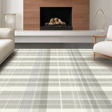 Timeless Classic Light Grey Grid(Beige)