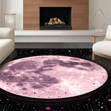 Ultra Soft Area Rug, Non Slip, Stain Resistant, Washable Area Rugs for Living Room, Bedroom, Charming Earthy Botanical Influences(Purple)