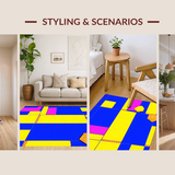 Joyful Brightly Hued Interactive Surface(Blue)