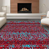 Sophisticated Abstract Swirl Style(Red)