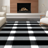 Chic Geometric Contrast Aesthetic(Black)