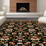 Rustic Dark Floral Charm(Black)