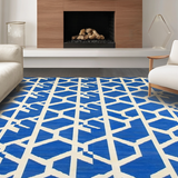 Contemporary Blue Tiled Arrangement(Blue)