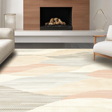 Artful Beige Ogee Design Scheme(Beige)
