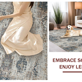 Luxurious Earth Tone Medallion Design(Gray)