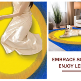 Charming Planetary Alphabet Playmat(Blue)